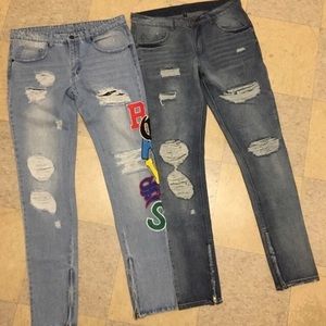Zipper Jeans Bundle
